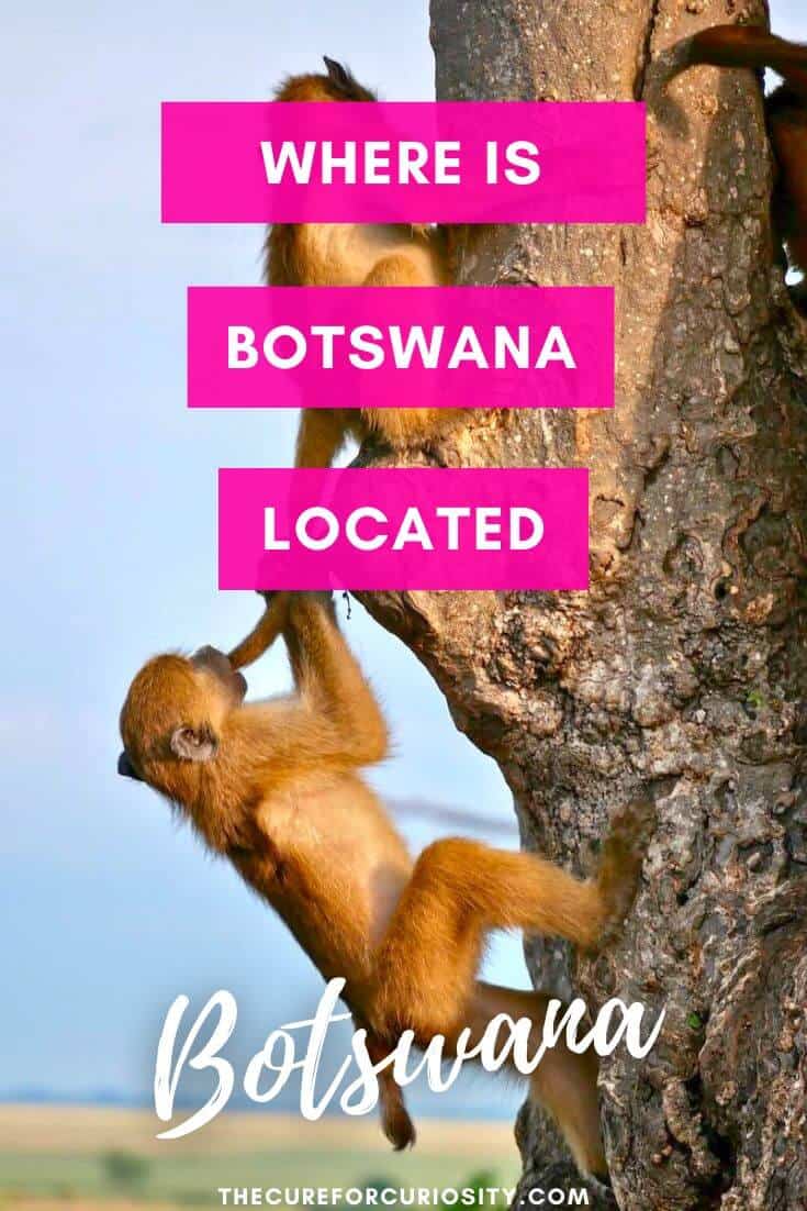 Where in Botswana Located