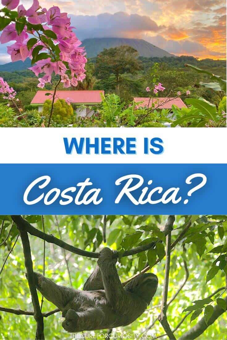 Location of Costa Rica