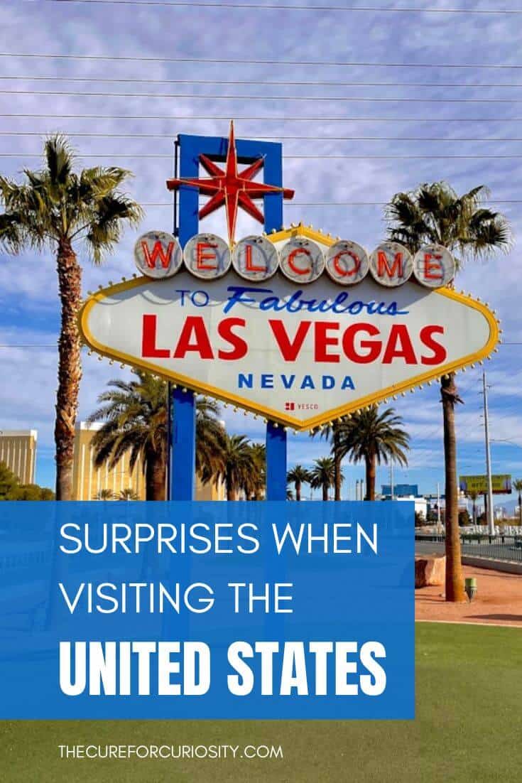 Surprises When Visiting the United States