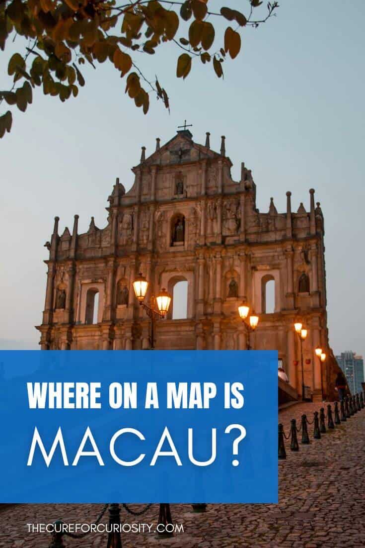 Where on a map is Macao?